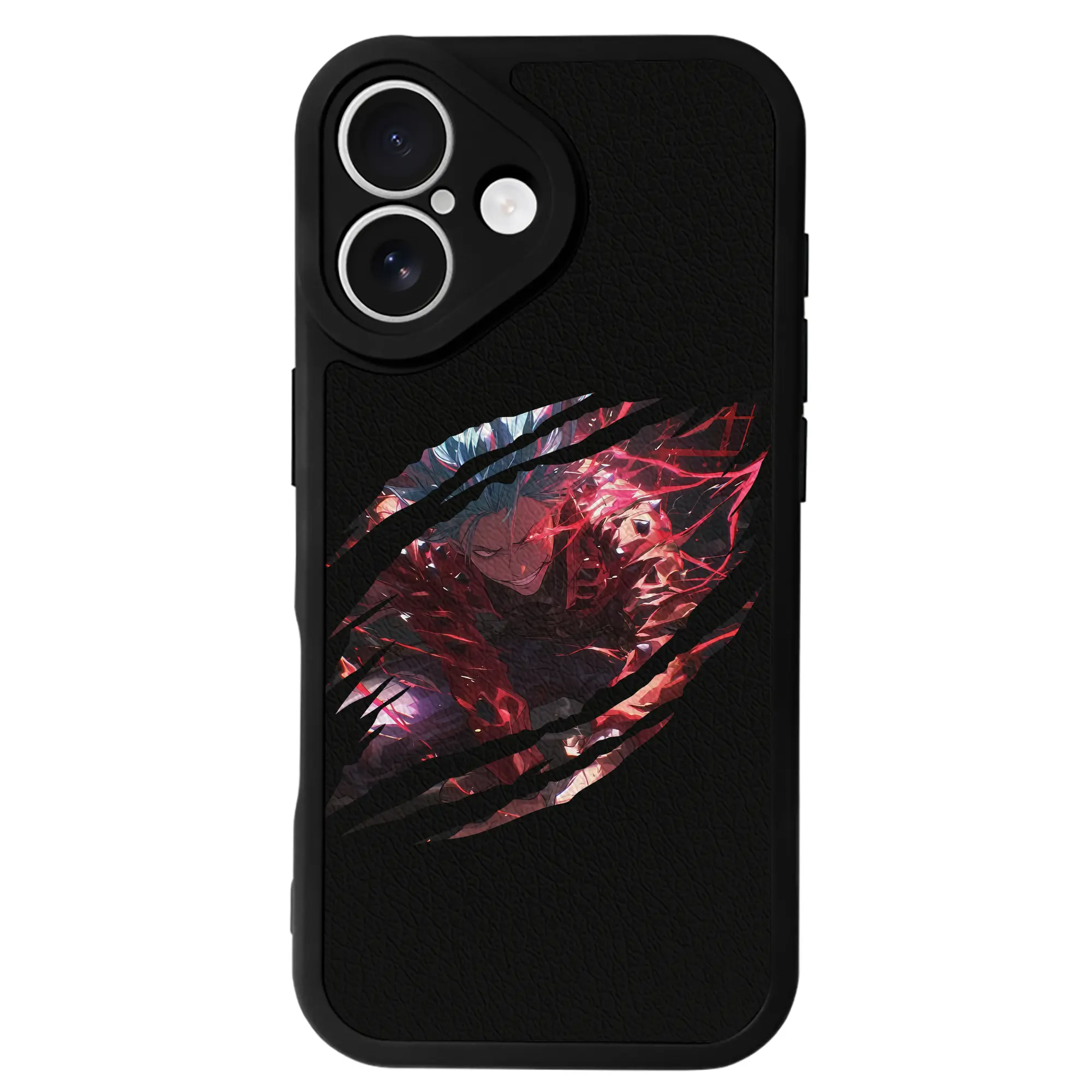 七つの大罪 グッズ バン - IPhone 16シリーズ対応 ・ シリコンスマホケース ・ レザー調 ・ 高精度フィット ・ 耐衝撃 ・ ワイヤレス充電対応 ・ 精密カット